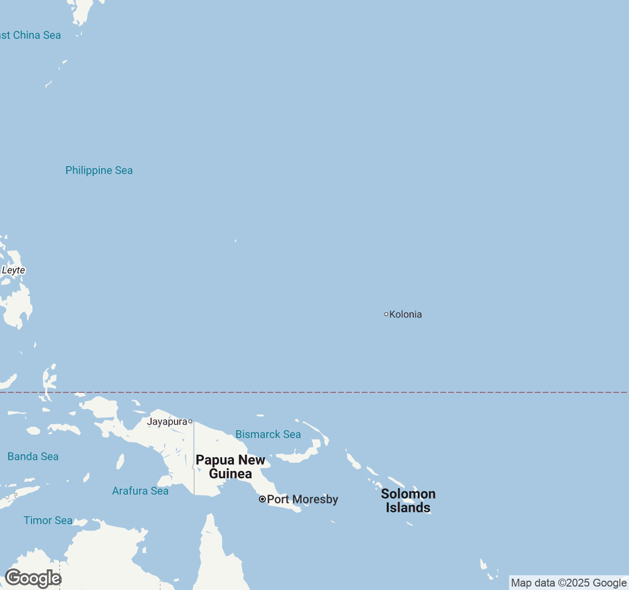 Map of Micronesia