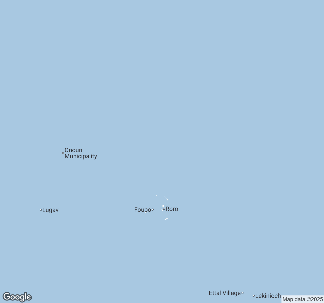 Map of Micronesia